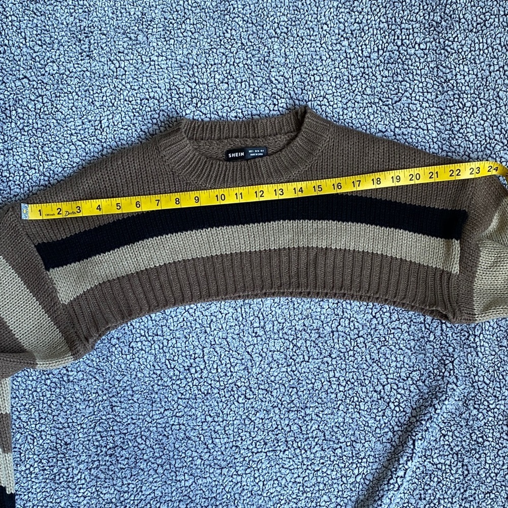 SHEIN Multicolor Striped Sweater - Picture 7 of 9